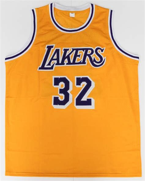 Magic Johnson Signed Lakers Jersey (JSA COA) | Pristine Auction