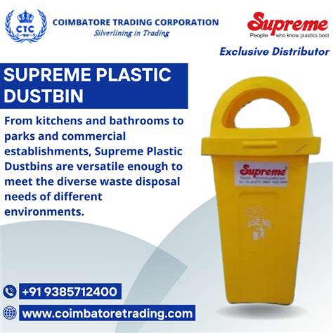 Best Supreme Plastic Bins | Supreme Plastic Bins - Coimbatore Trading ...