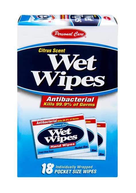 Personal Care Antibacterial Citrus Scent Wet Wipes - Shop Cleansers & Soaps at H-E-B