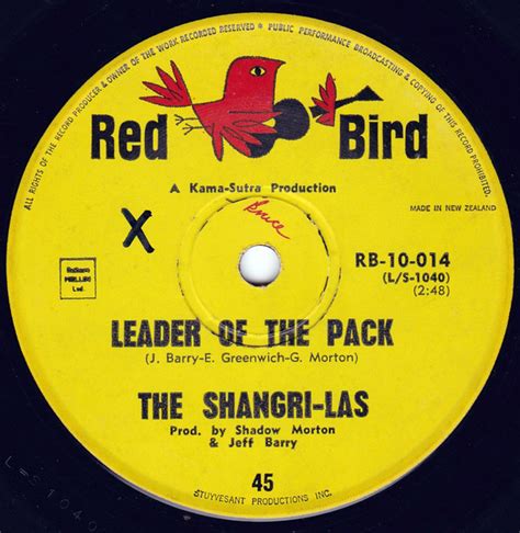 The Shangri-Las - Leader Of The Pack (Vinyl, 7", 45 RPM, Single) | Discogs