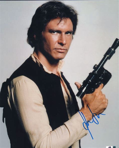 Harrison Ford Star Wars Signed 11x14 Photo