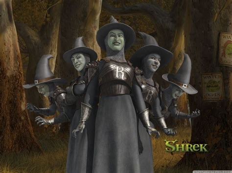 *THE WITCHES ~ Shrek, ...During the 1500's, witches were hunted. They ...