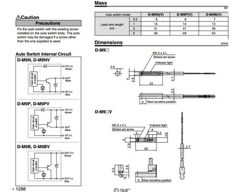 Cảm Biến Từ Sensor SMC D-M9B| Bán Cảm Biến Từ Sensor SMC