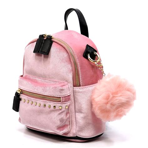 Pink Mini Backpack Purse | semashow.com