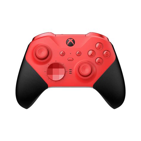 Microsoft Xbox Elite Series 2 Wireless Controller - Red/Black, Adjustable Thumbsticks, 40H ...