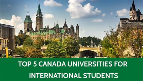 5 Best Universities in Canada for International Students | Study in Canada