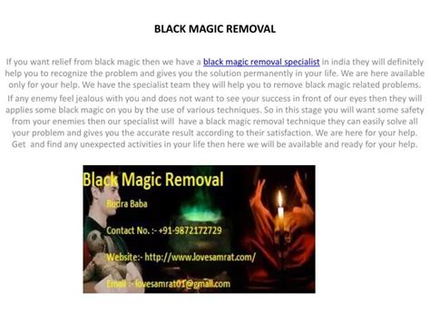 PPT - Get Solution Of Black Magic Removal In India PowerPoint Presentation - ID:7266354