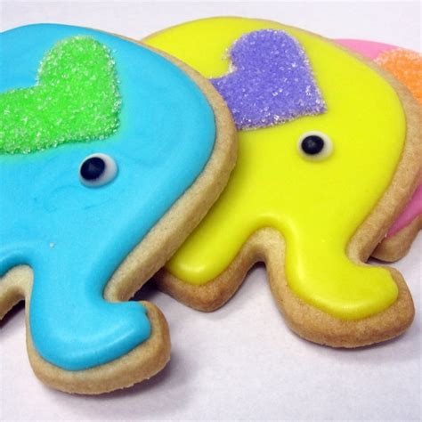 Elephant Cookies - Etsy