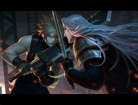 cloud vs sephiroth | Final fantasy sephiroth, Final fantasy, Final fantasy vii remake