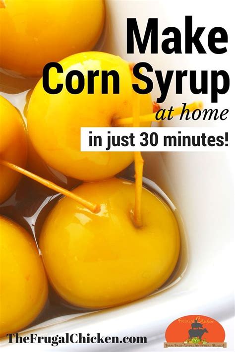 How to Make Corn Syrup That’s Homemade & Healthy | Corn syrup, Real ...