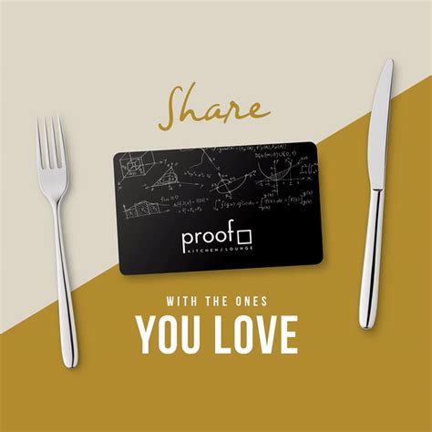 Gift Cards Now Available Online | Proof Kitchen + Lounge