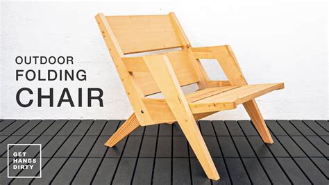 How to Make a Modern Wood Folding Chair