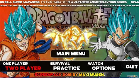 Dragon Ball Super Maxi Mugen - Download - DBZGames.org