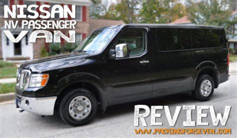 Nissan NV 3500 12-Passenger Van Review (V8 Model) - Packing for Seven