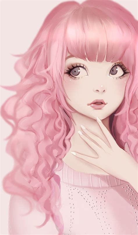 Aesthetic Anime Girls Pink Hair Wallpapers - Wallpaper Cave