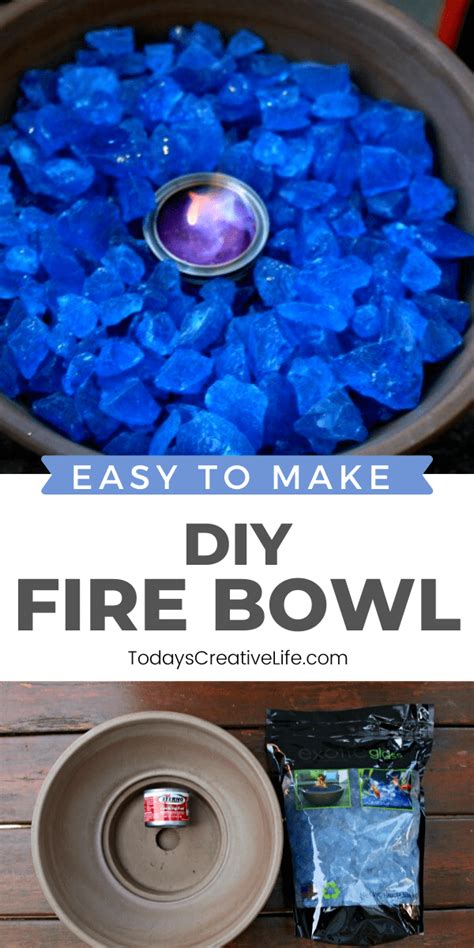 Diy Fire Glass Bowl - Glass Designs