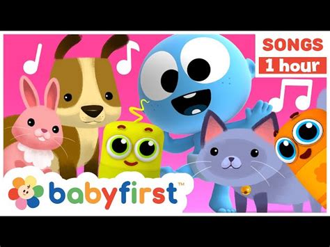 Pet & Farm Animals songs for kids w GooGoo & Color Crew | Nursery ...