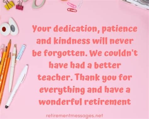 57 Retirement Quotes for Teachers & Mentors | Retirement Messages