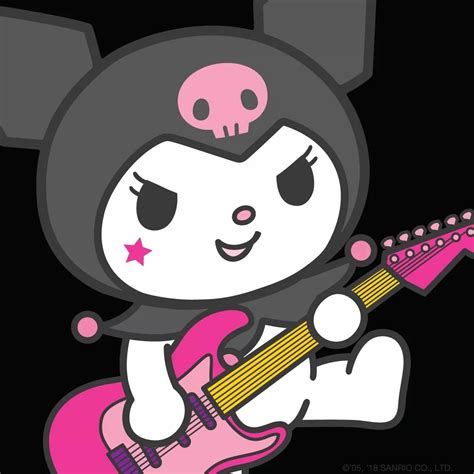 Rock out with Kuromi for Get Out Your Guitar Day! | Hello kitty crafts, Hello kitty wallpaper ...