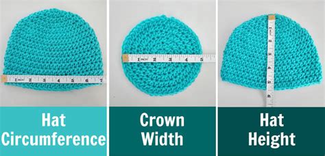 How to Crochet Hat in Any Size - free pattern & tutorial