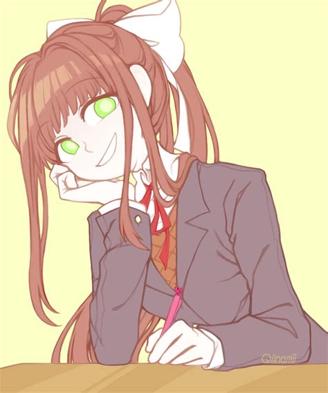 Monika Fanart : r/DDLC