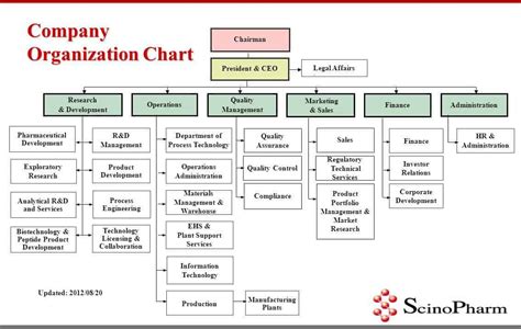 Organisation Charts Templates