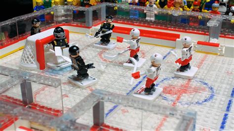 LEGO Stop Motion - Good Old Hockey Game - YouTube