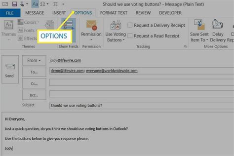 วิธีสร้างแบบสำรวจใน Outlook – Files101 Blog