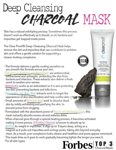 Mary Kay's Deep Cleansing Charcoal Mask Benefits. This stuff is truly amazing, find out why ...