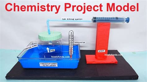 chemistry science project model - diy - simple and easy | howtofunda ...