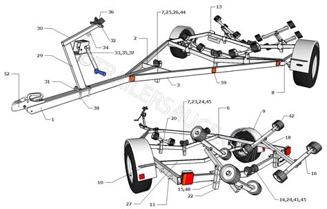 Boat trailer, Trailer plans, Boat