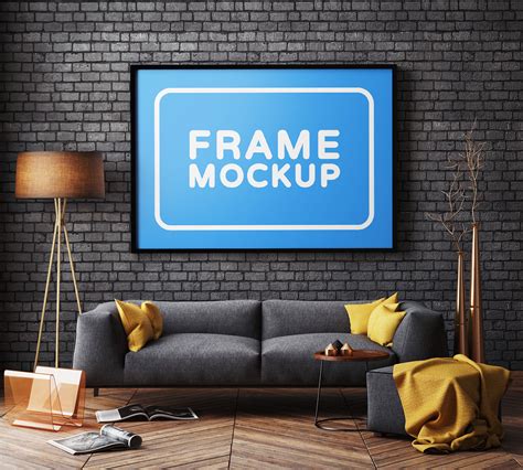 Landscape Frame Mockup on Behance