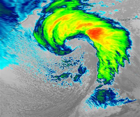 Another spectacular explosive cyclogenesis over the North Pacific, heading towards the Aleutian ...