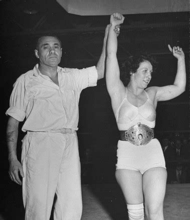 Wrestler Mildred Burke Showing Her Arm Editorial Stock Photo - Stock ...