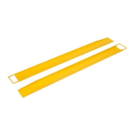 84IN STEEL PALLET Forklift Extension Slide on Clamp Anti-Skid Lift Truck Yellow $147.90 - PicClick