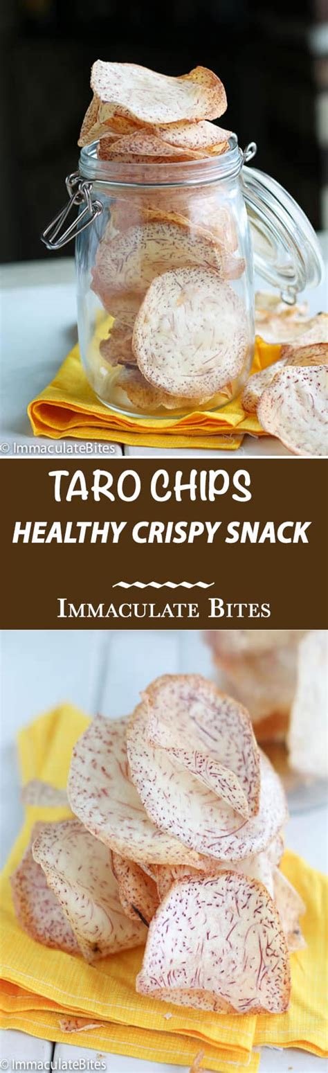 Taro Chips - Immaculate Bites