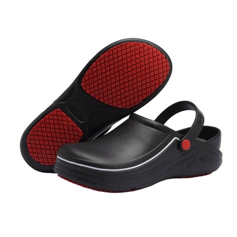 Mens Womens Clogs Chef Shoes Non-Slip Safety Shoes Oil Water Resistant Casual Flat Shoes | Wish