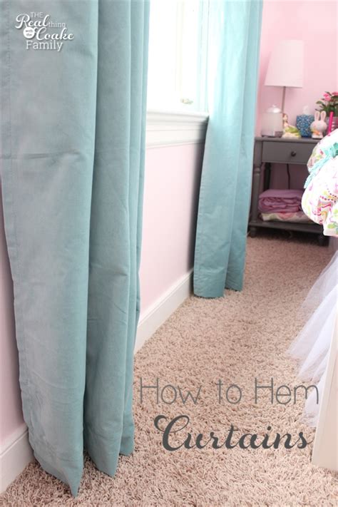 How to Hem Curtains in a Snap