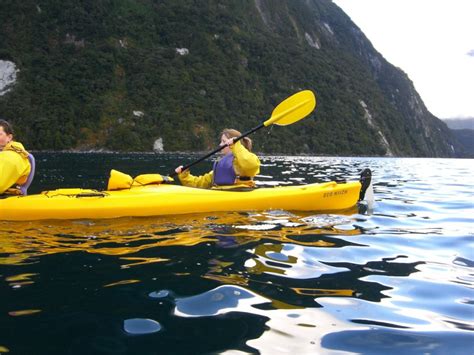 Kayaking Milford Sound (in Striped Pajamas) - Engaging Adventure