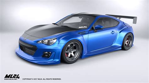 Killerbody Toyota GT86 Subaru BRZ Wide Body Kit (Clear) #KLR-48582 ...