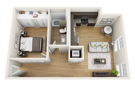 Related image | Apartment layout, One bedroom apartment, Apartment floor plans