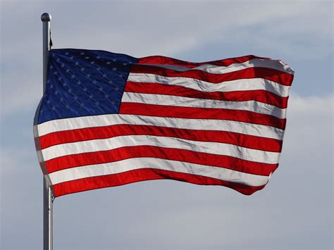 American flag | Waving in the wind, backlit by the sun | jpstanley | Flickr