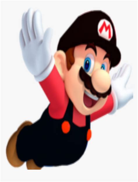 Red Star Mario - Super Mario Red Star, HD Png Download - kindpng