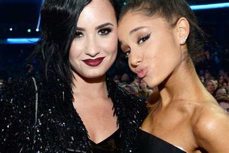 Demi Lovato and Ariana Grande honour friendship at O2 concert