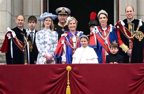 The Royal Family on the Balcony at the King's Coronation | POPSUGAR ...