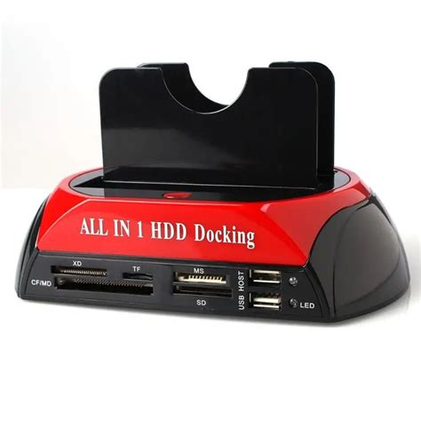 RACAHOO Dual Hard Disk HDD External Hard Drive Docking Station SATA IDE ...