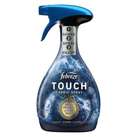 Febreze Touch 27 oz. Ocean Scent Fabric Freshener Spray 003077204768 ...