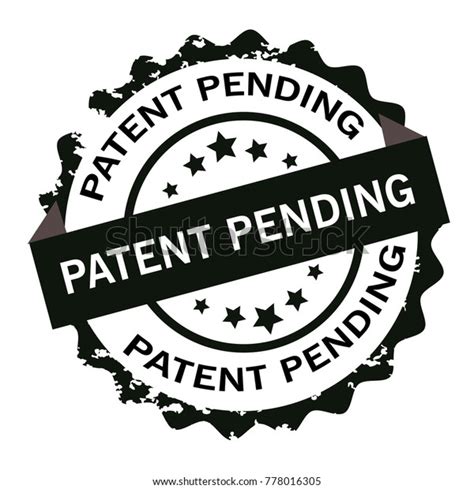 Patent Pending Stampsignseal Stock Vector (Royalty Free) 778016305