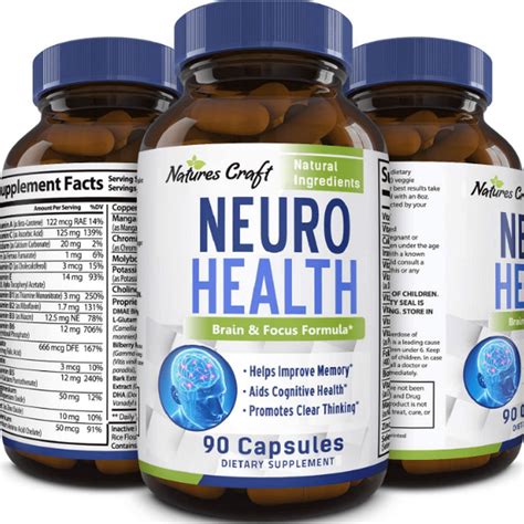 Natures Craft's Mind Enhancement Supplement Natural Nootropic Pills for Men and Women Boost ...