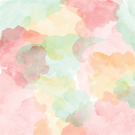 Pastel watercolor background in colored cool tones. Vector 13567987 ...